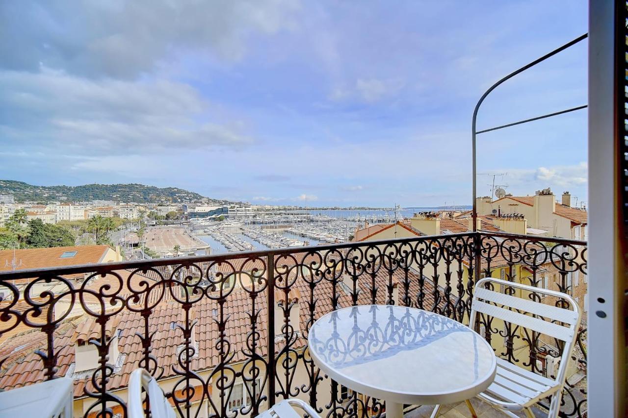 Immogroom - Sea View On The Port - Next To The Beaches - Ac - Wifi Cannes Exterior foto